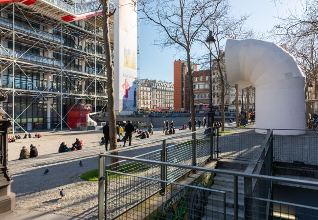 Apartamento em Paris - Marais Pompidou Apartamento em Paris - Marais Pompidou