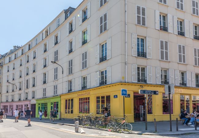 Apartamento em Paris - Canal St Martin Valmy Apartamento em Paris - Canal St Martin Valmy