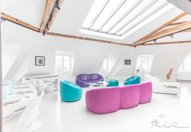 Apartamento em Paris - Haussmann Loft Penthouse