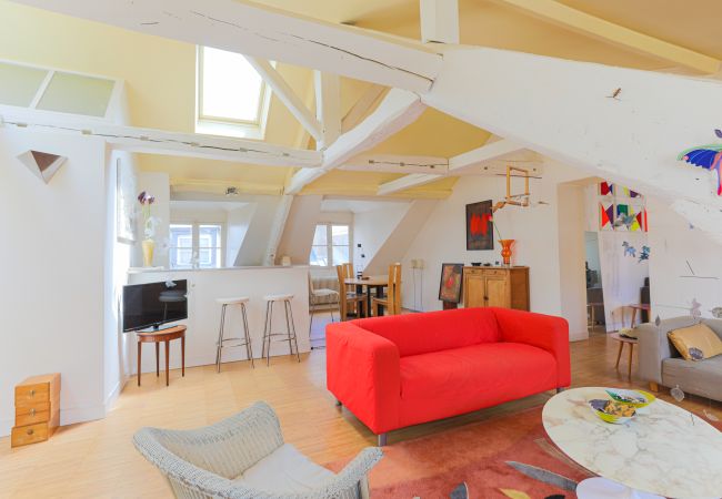 Apartamento em Paris - Marais Loft Gravilliers Apartamento em Paris - Marais Loft Gravilliers
