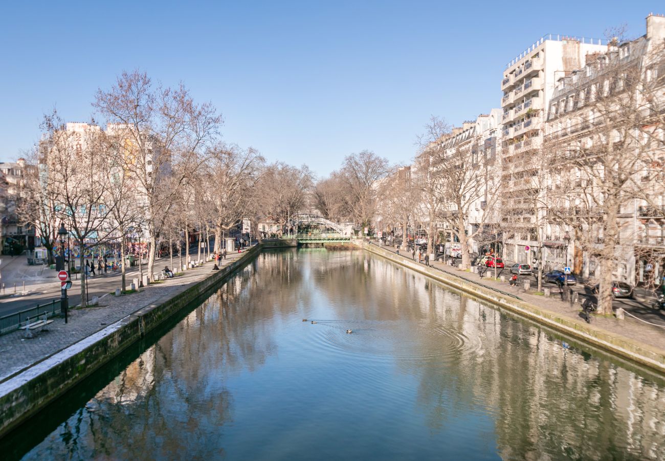 Estúdio em Paris - Canal St Martin Valmy Studio