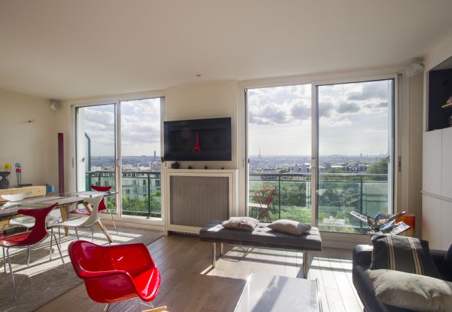 Apartamento em Paris - Buttes Chaumont Botzaris View