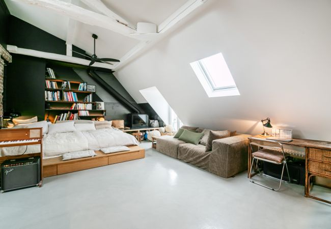 Apartamento em Paris - Marais Loft Temple Apartamento em Paris - Marais Loft Temple