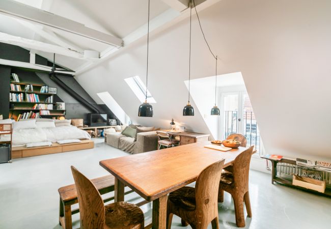 Apartamento em Paris - Marais Loft Temple Apartamento em Paris - Marais Loft Temple