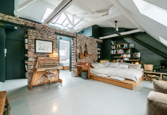Apartamento em Paris - Marais Loft Temple Apartamento em Paris - Marais Loft Temple