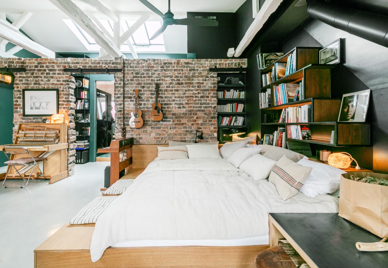 Apartamento em Paris - Marais Loft Temple