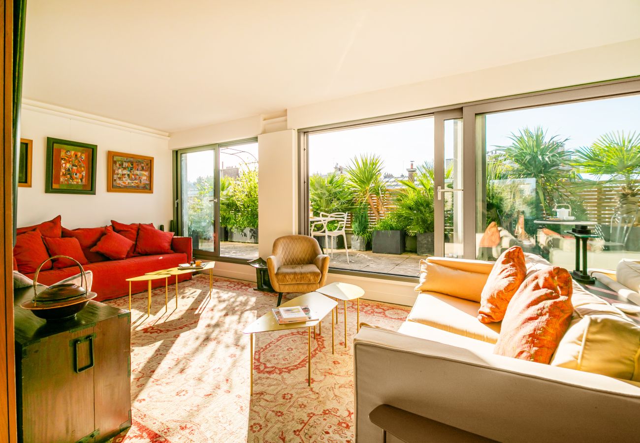 Apartamento em Paris - Parc Monceau Terrasse
