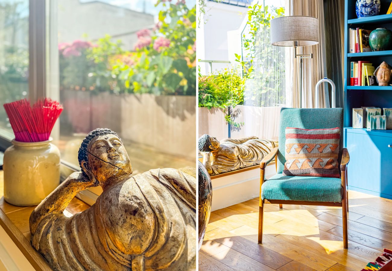 Apartamento em Paris - Montmartre Luminous