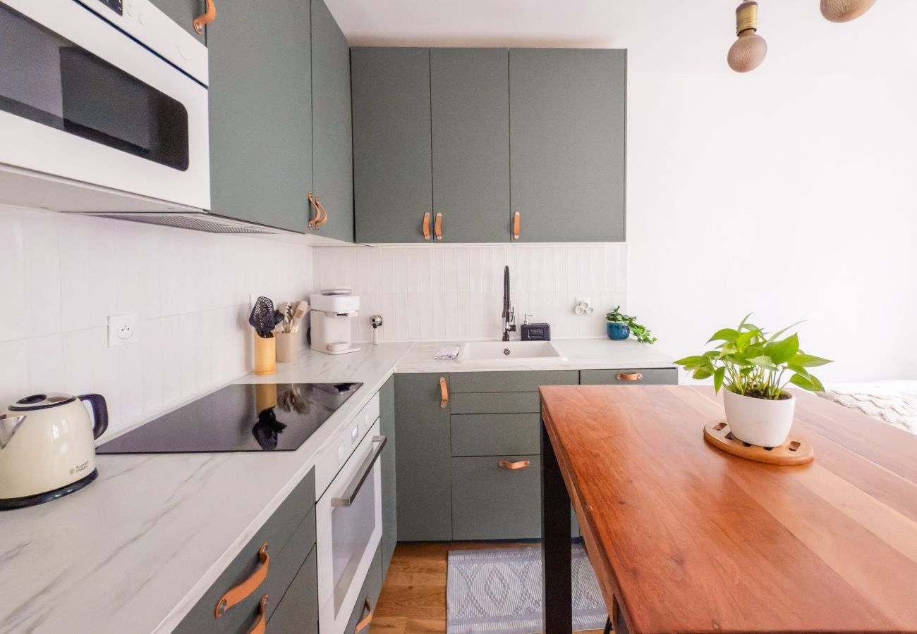 Apartamento em Paris - Belleville Studio