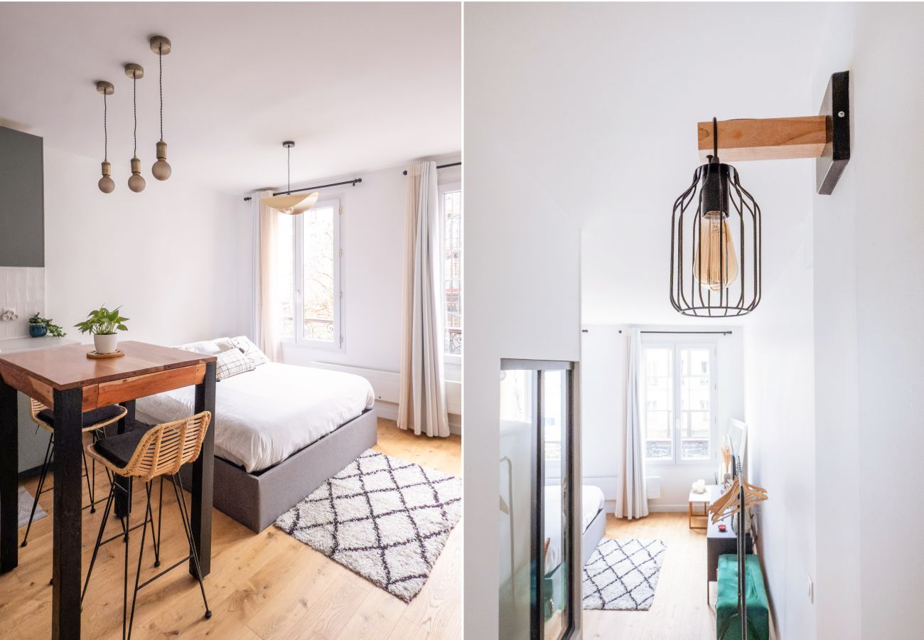 Apartamento em Paris - Belleville Studio