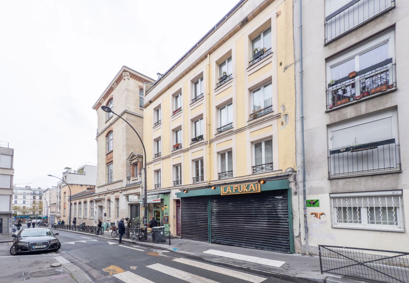Apartamento em Paris - Belleville Studio