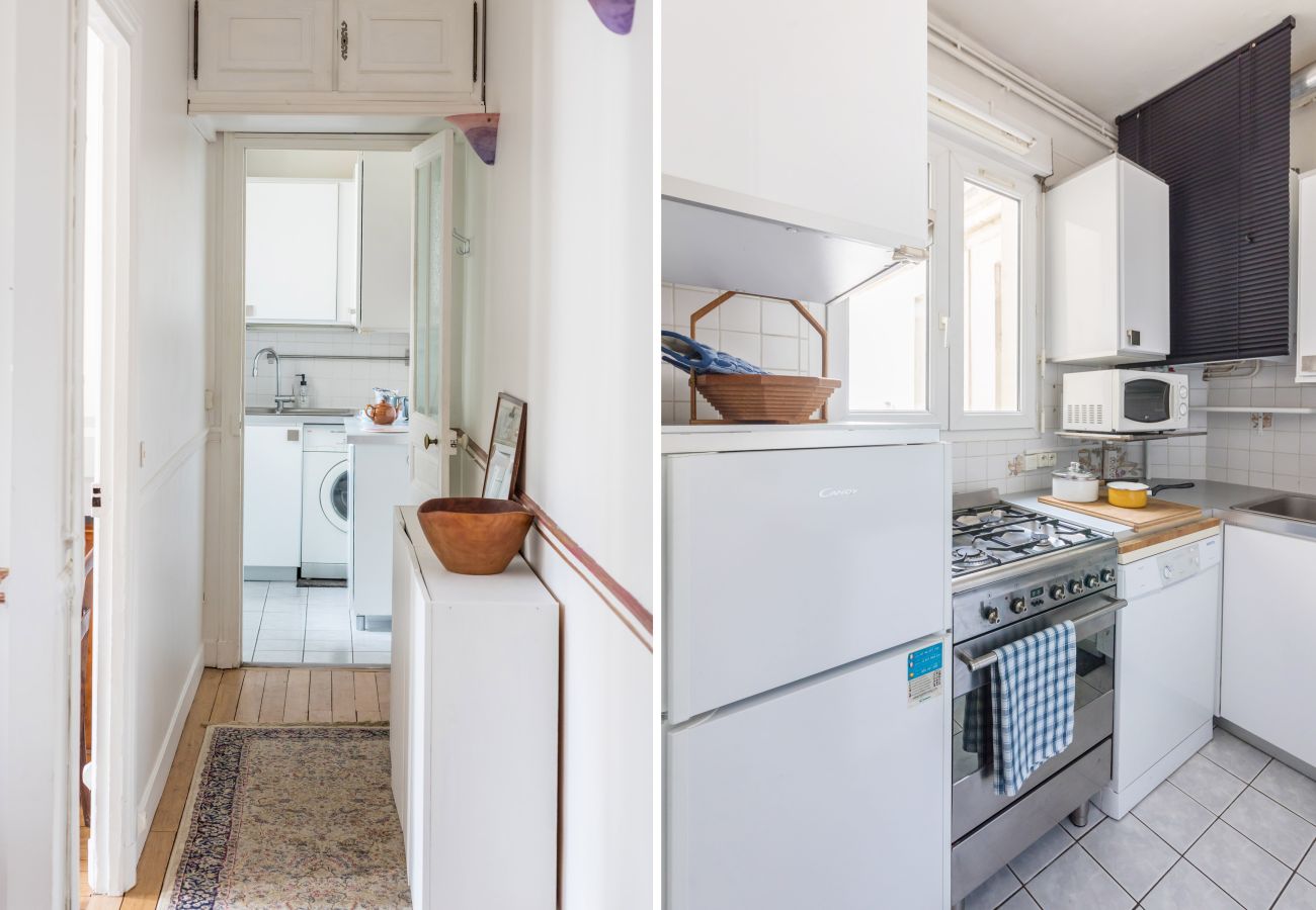Appartement à Paris - Mouffetard Rustic la Clef