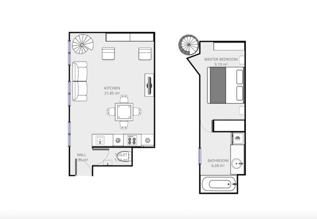 Apartment in Paris - Quartier Latin Loft Maubert Apartment in Paris - Quartier Latin Loft Maubert