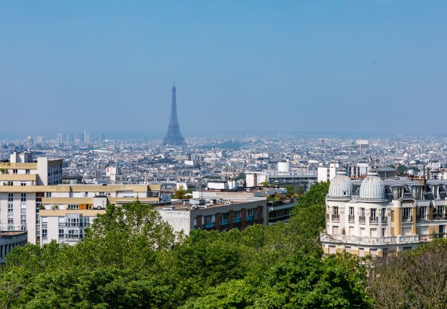 Apartment in Paris - Buttes Chaumont Botzaris View