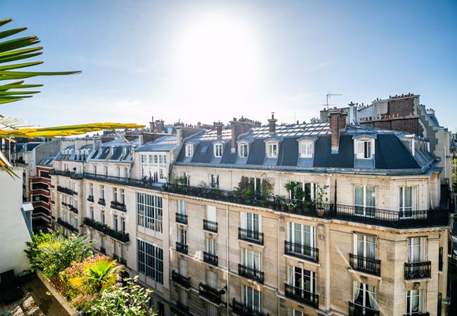 Apartment in Paris - Parc Monceau Terrasse